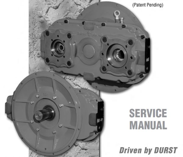 Durst Pump Drive Gear Box 2PD06